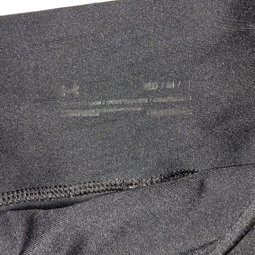 Under Armour Black and Teal Leggings - Picture 4 of 5